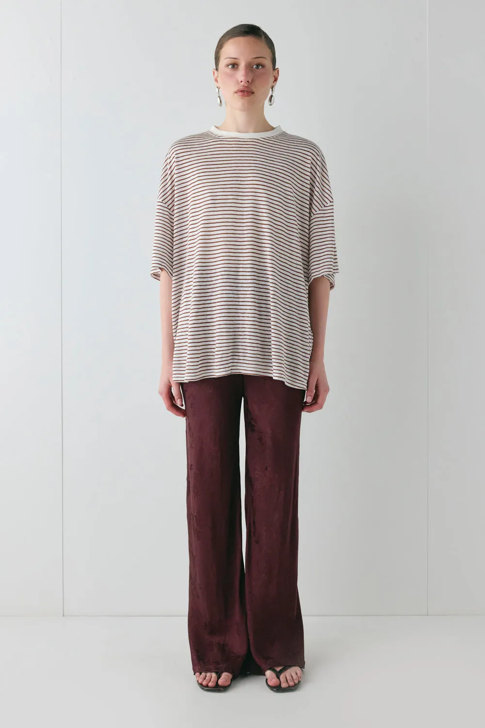 Willow Tee Brown Stripe sold by Verge Girl product image thumbnail 3