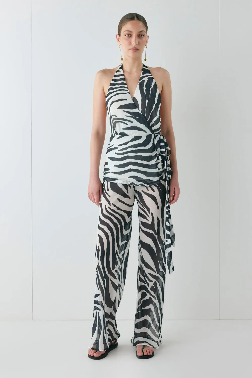 Prue Top Zebra sold by Verge Girl