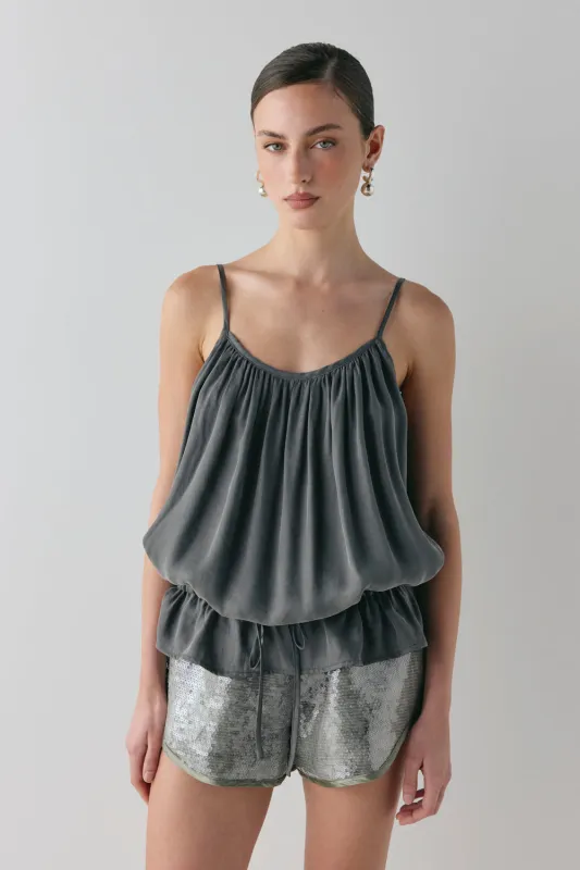 Noa Top Slate sold by Verge Girl