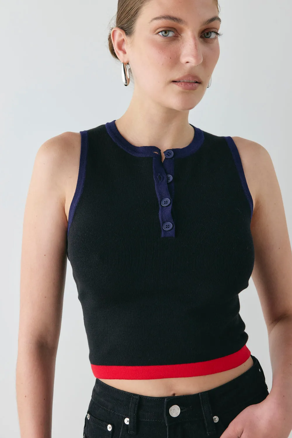 Brooklyn Knit Top Black sold by Verge Girl product image thumbnail 5