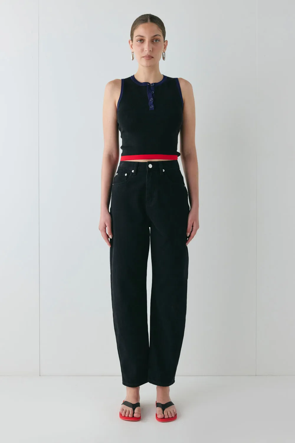 Brooklyn Knit Top Black sold by Verge Girl product image thumbnail 2