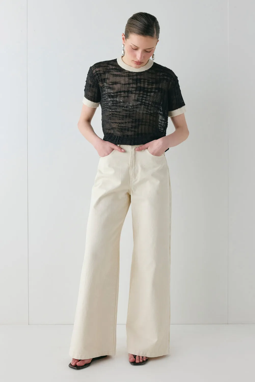 Elvi Knit Top Black sold by Verge Girl product image thumbnail 4