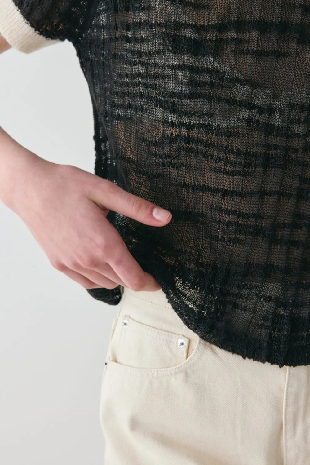 Elvi Knit Top Black sold by Verge Girl product image thumbnail 3