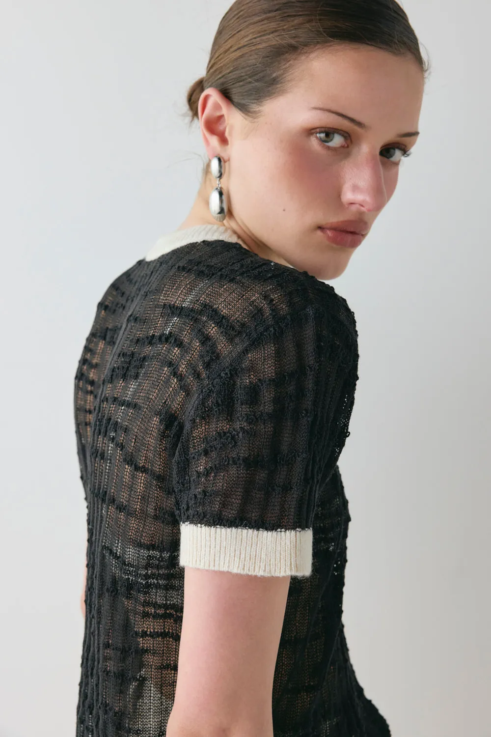 Elvi Knit Top Black sold by Verge Girl product image thumbnail 2