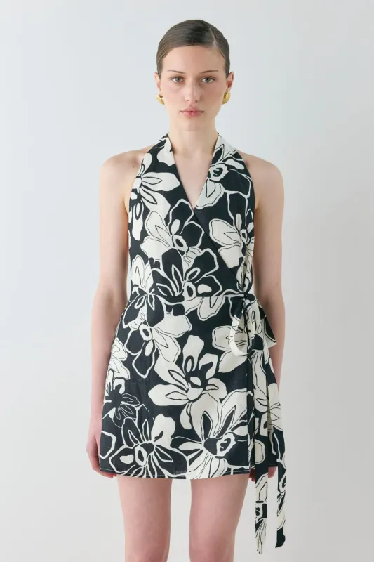 Lo Linen Mini Dress Ani sold by Verge Girl