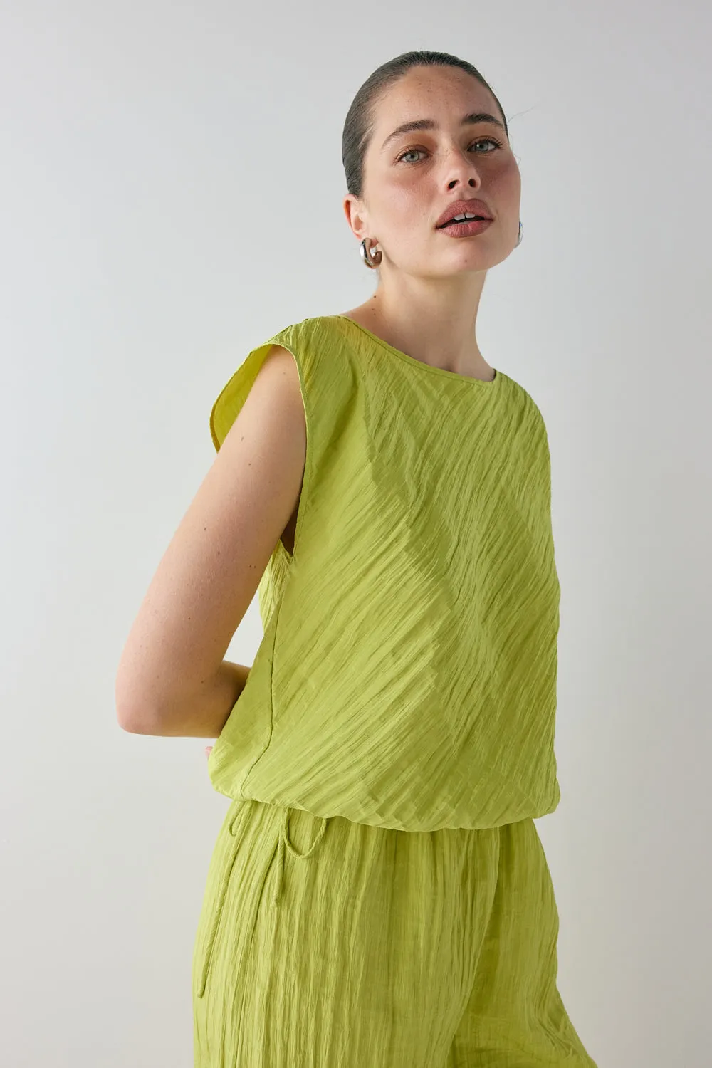 Zina Top Lime sold by Verge Girl product image thumbnail 5