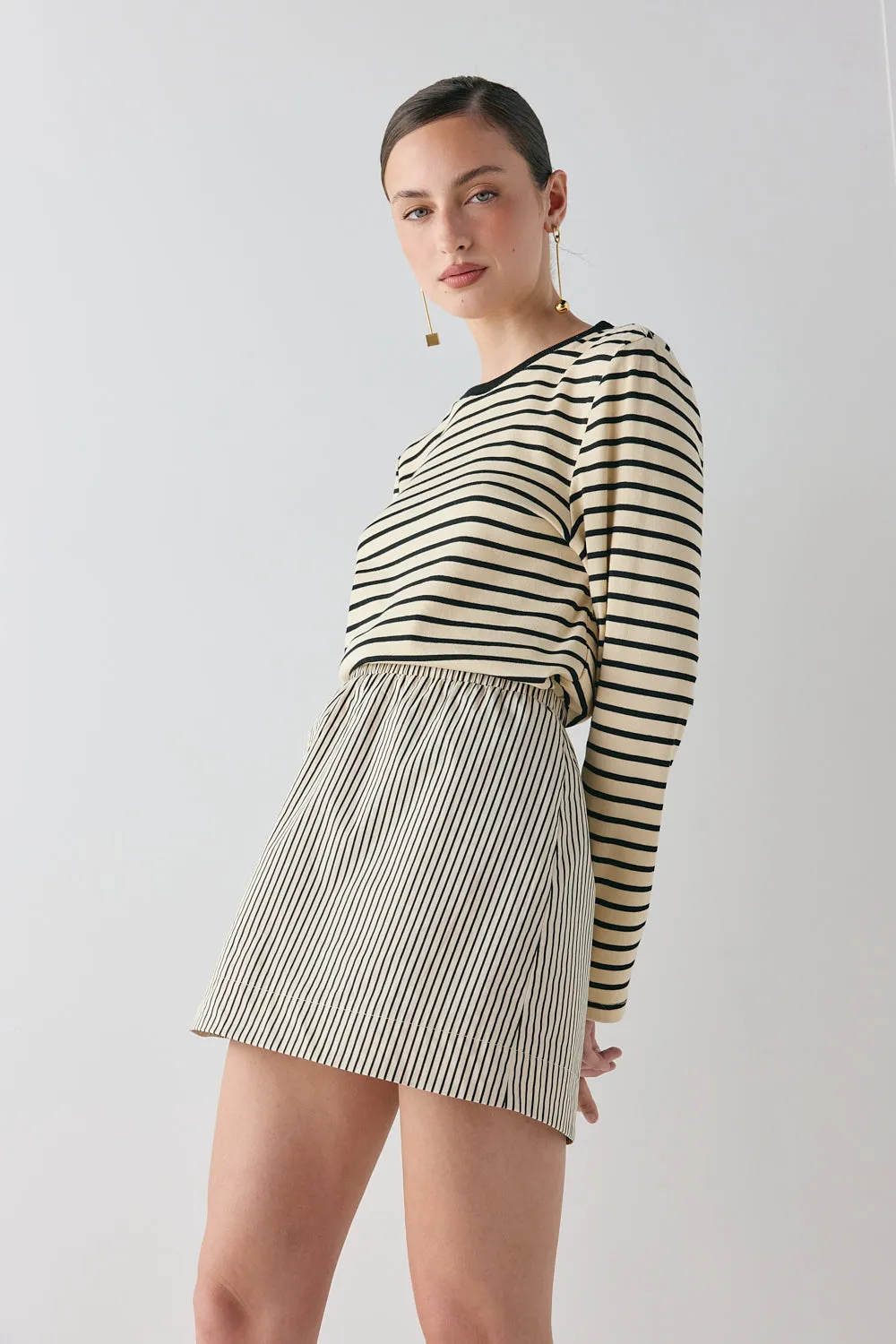 Max Top Black Stripe sold by Verge Girl product image thumbnail 5