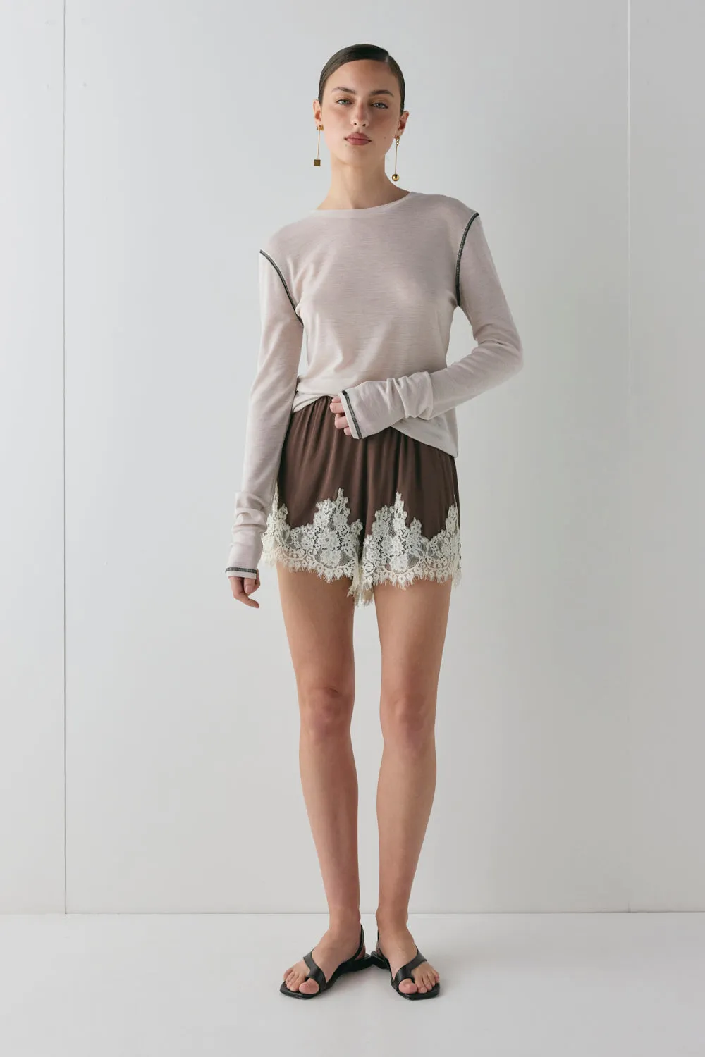 Anya Top Chalk sold by Verge Girl product image thumbnail 5