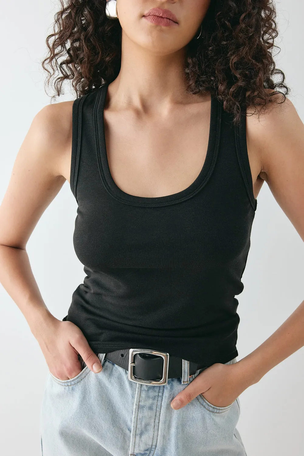 Cora Tank Black sold by Verge Girl product image thumbnail 2