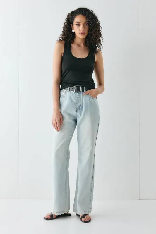 Cora Tank Black sold by Verge Girl