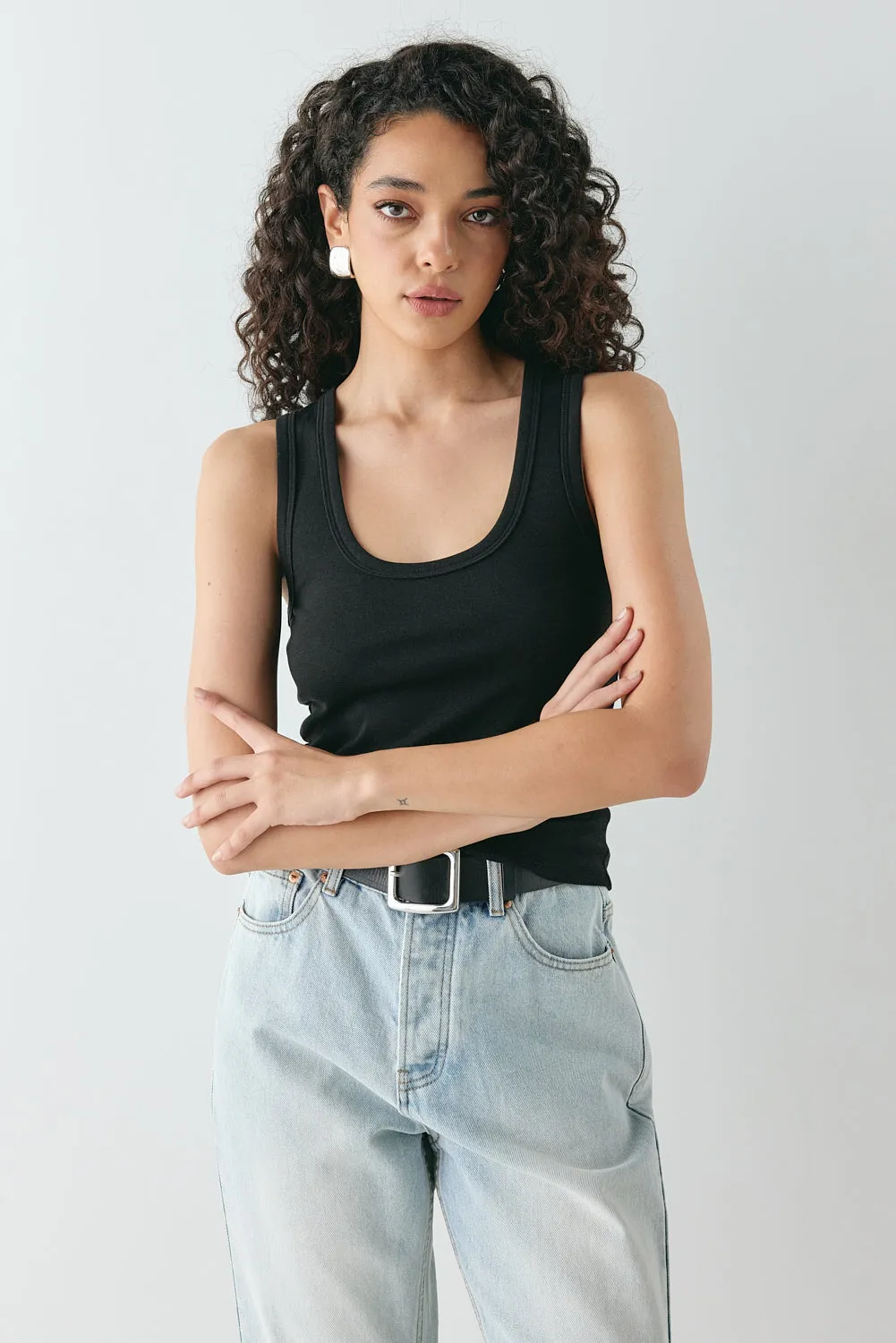 Cora Tank Black sold by Verge Girl product image thumbnail 4