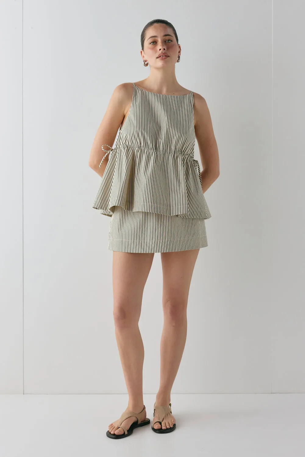 Indi Top Black Stripe sold by Verge Girl product image thumbnail 3