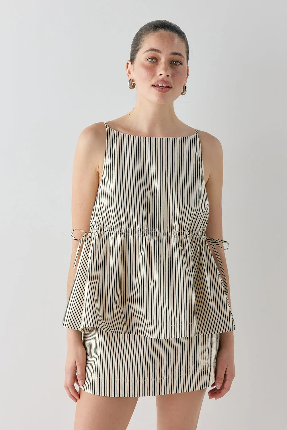 Indi Top Black Stripe sold by Verge Girl