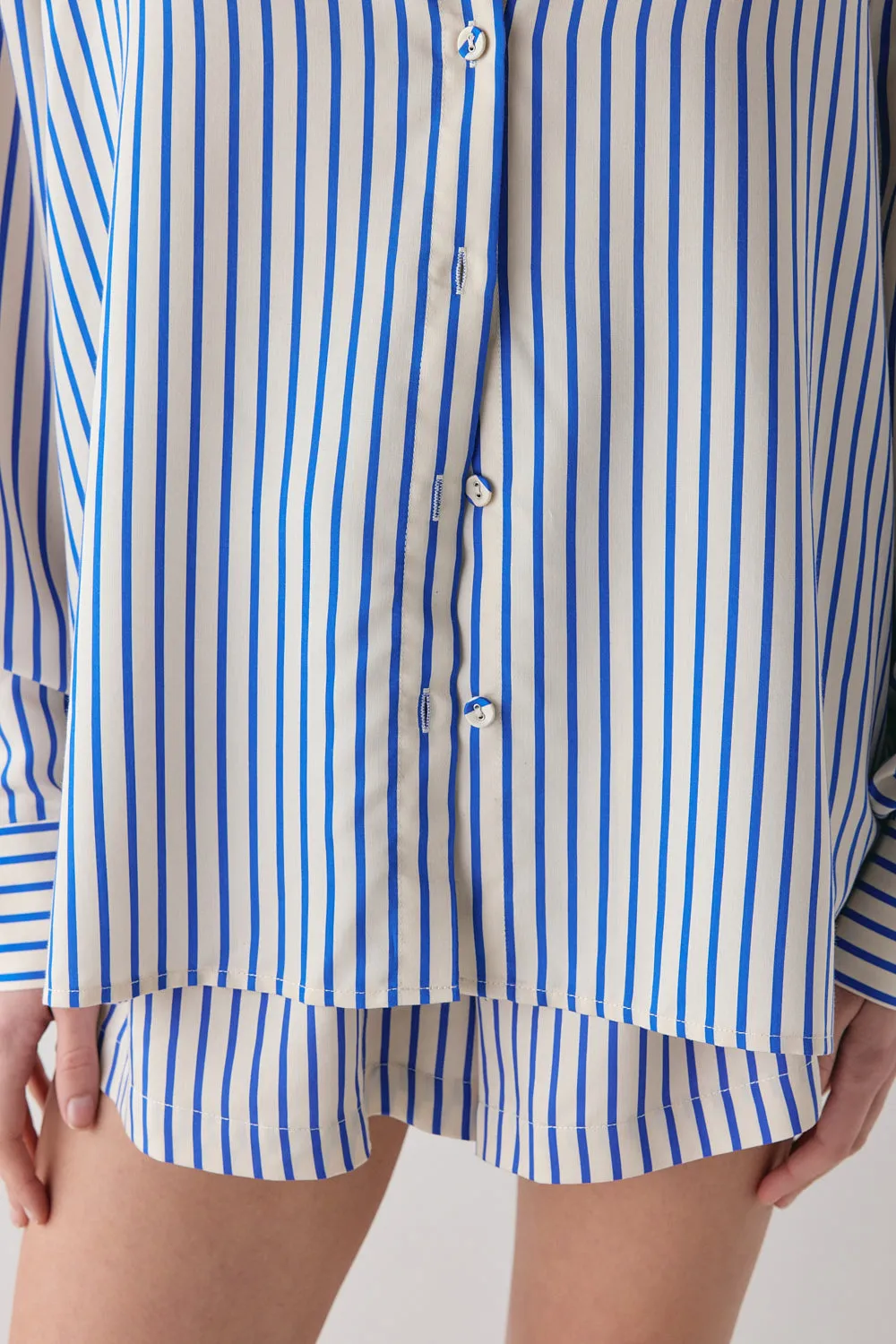 Tully Shirt Cobalt Stripe sold by Verge Girl product image thumbnail 5