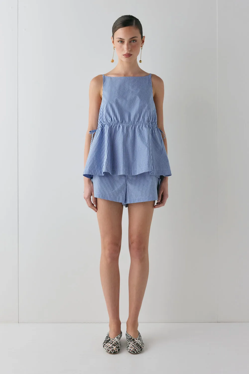 Indi Top Blue Stripe sold by Verge Girl product image thumbnail 3