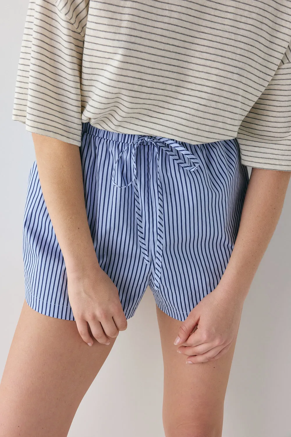 Annika Shorts Blue Stripe sold by Verge Girl product image thumbnail 5