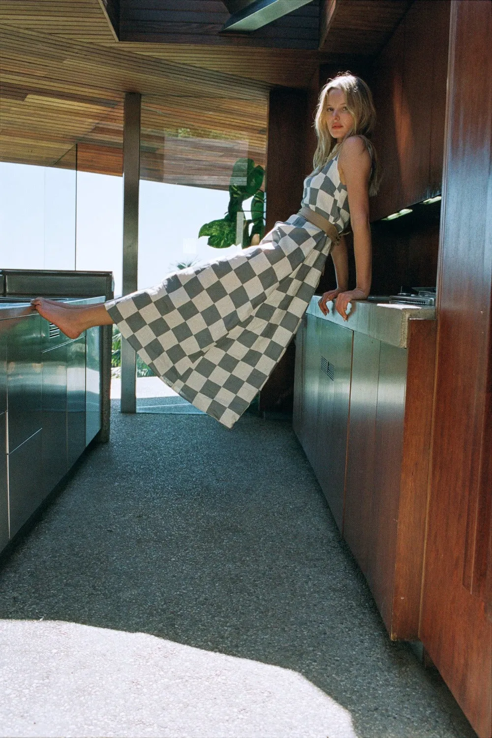 Emil Linen Midi Dress Asta sold by Verge Girl product image thumbnail 4