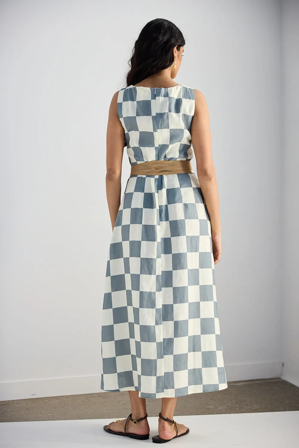 Emil Linen Midi Dress Asta sold by Verge Girl product image thumbnail 3