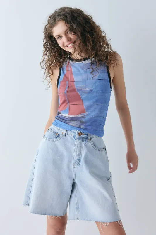 Alexia Mesh Top Sail made by Verge Girl