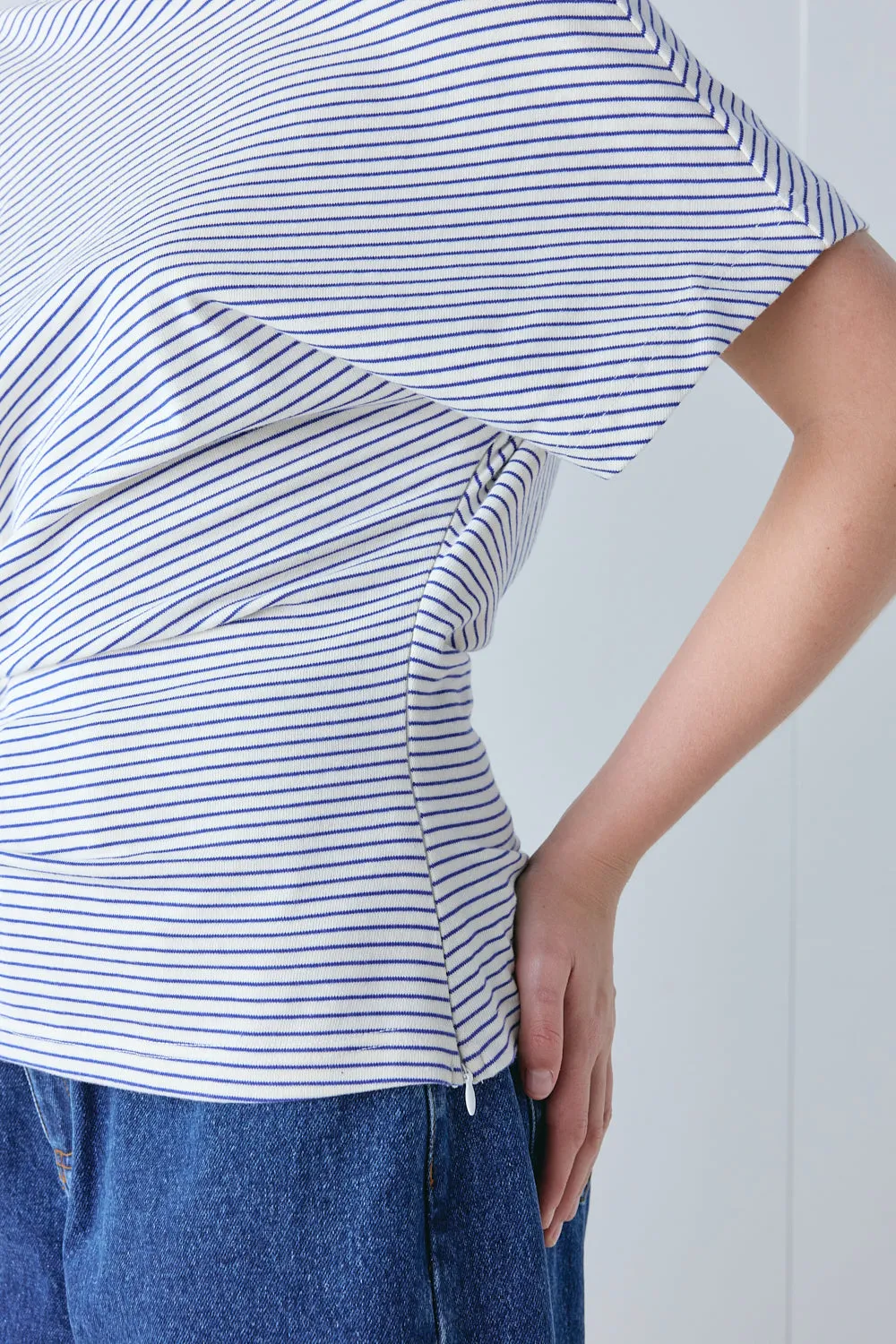 Liv Top Cobalt Stripe sold by Verge Girl product image thumbnail 5