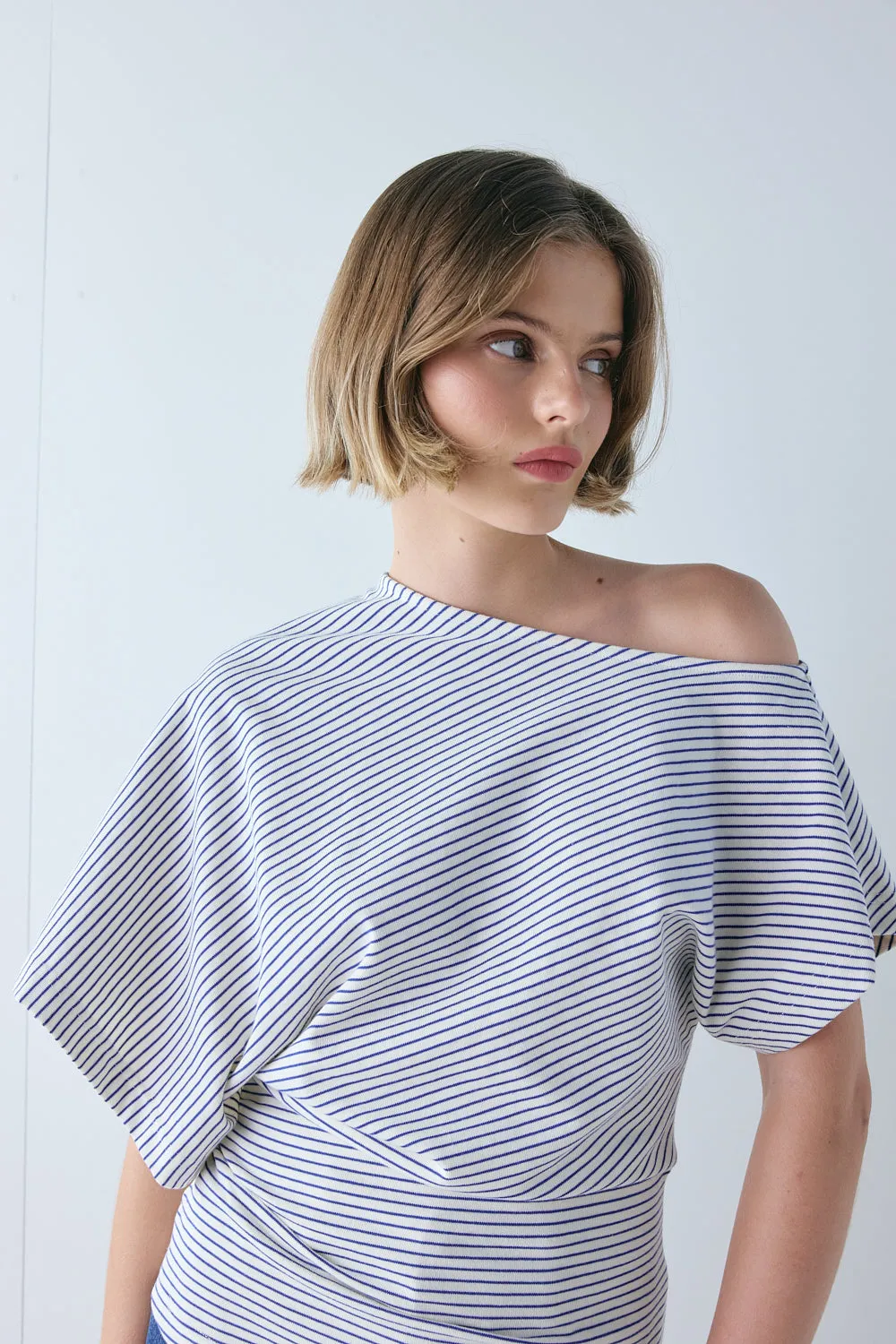 Liv Top Cobalt Stripe sold by Verge Girl product image thumbnail 3