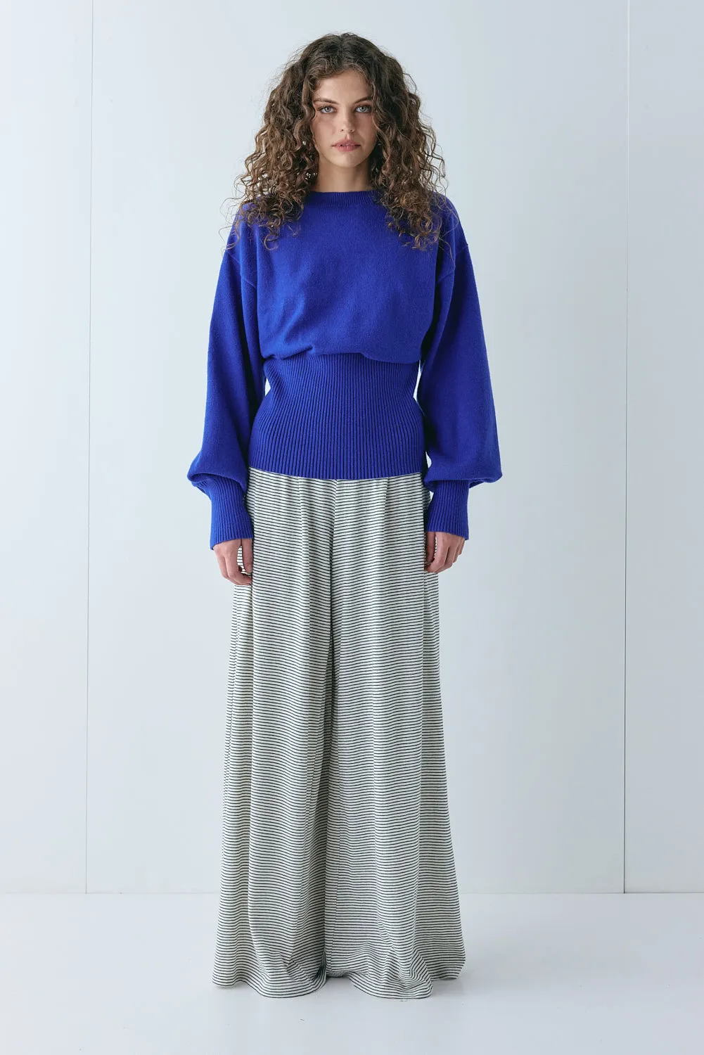 Vali Knit Jumper Cobalt sold by Verge Girl product image thumbnail 4