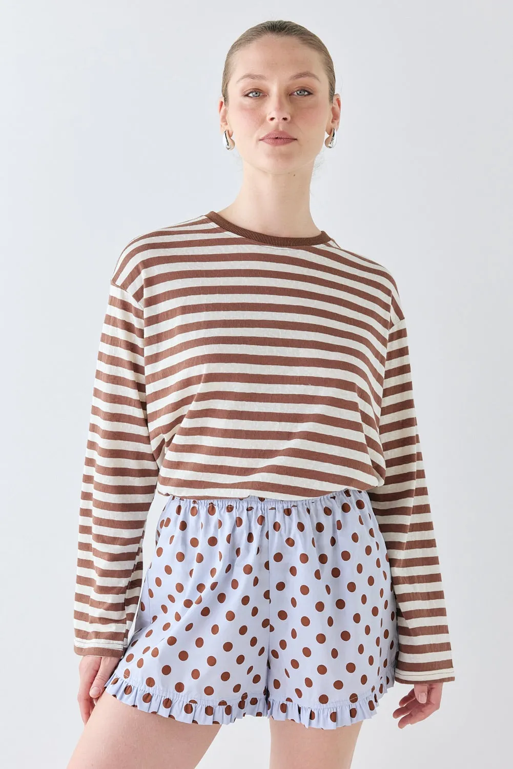 Lou Shorts Polka Dot sold by Verge Girl