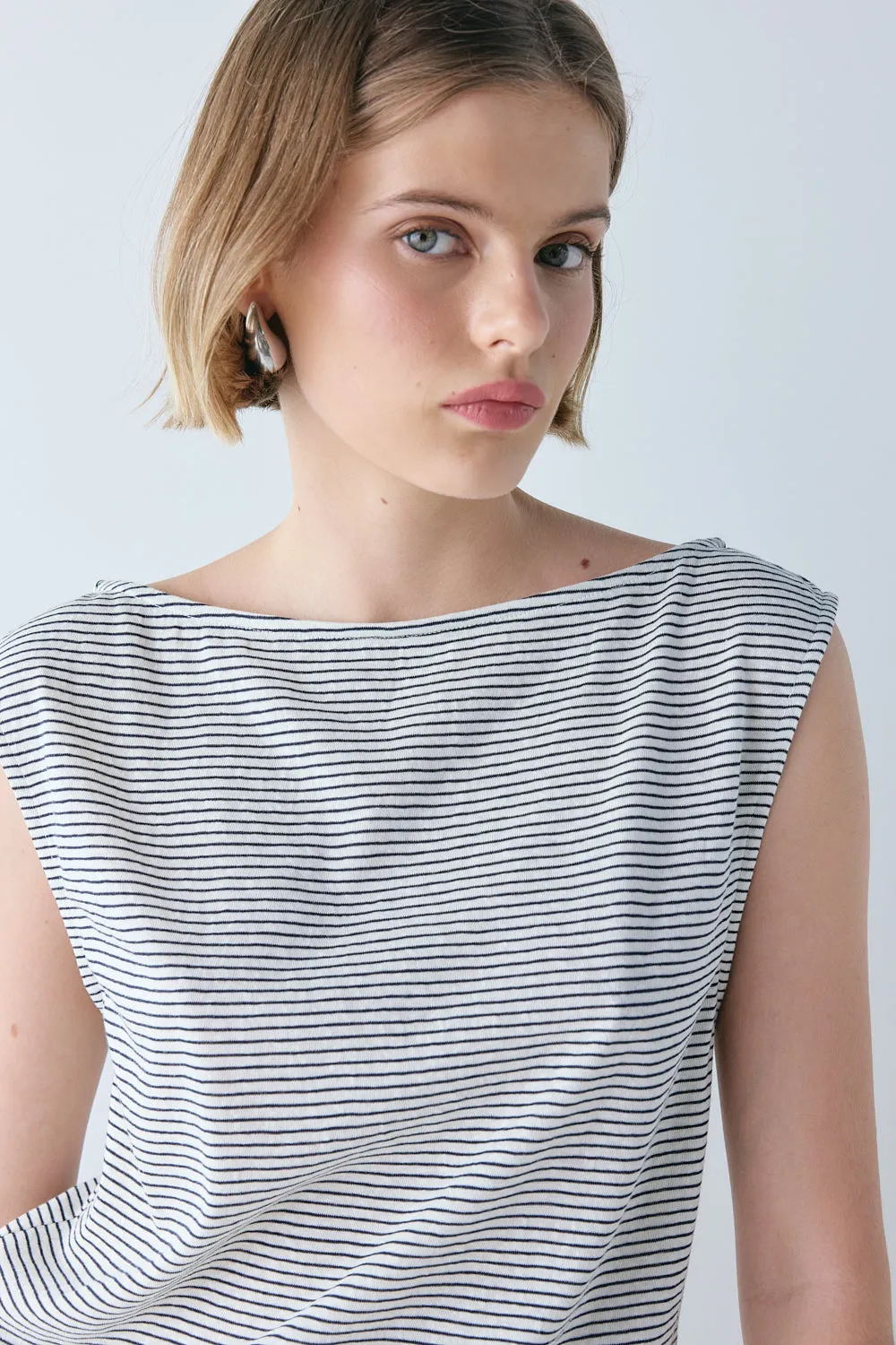 Joanna Top Stripe sold by Verge Girl product image thumbnail 5