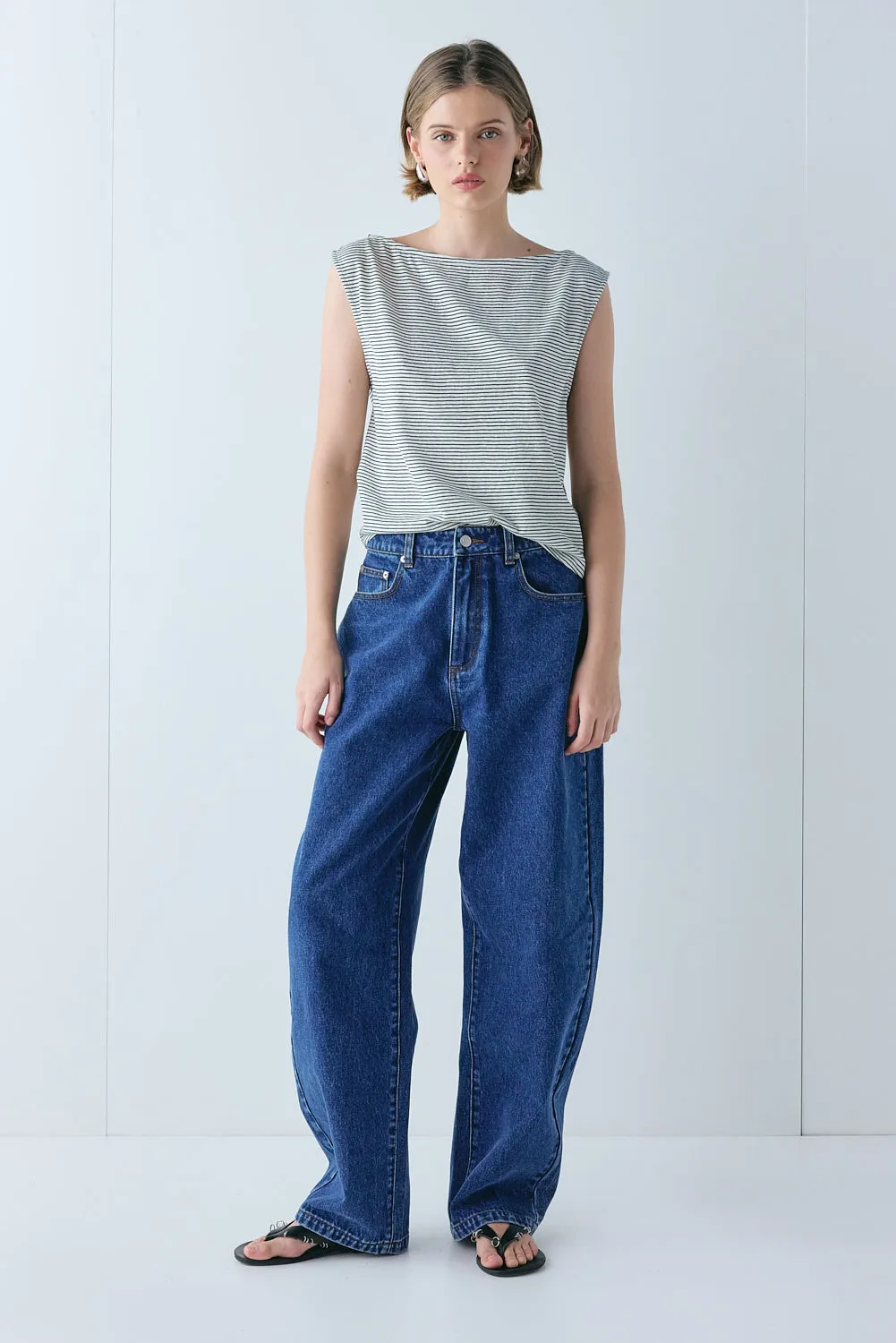 Joanna Top Stripe sold by Verge Girl product image thumbnail 4