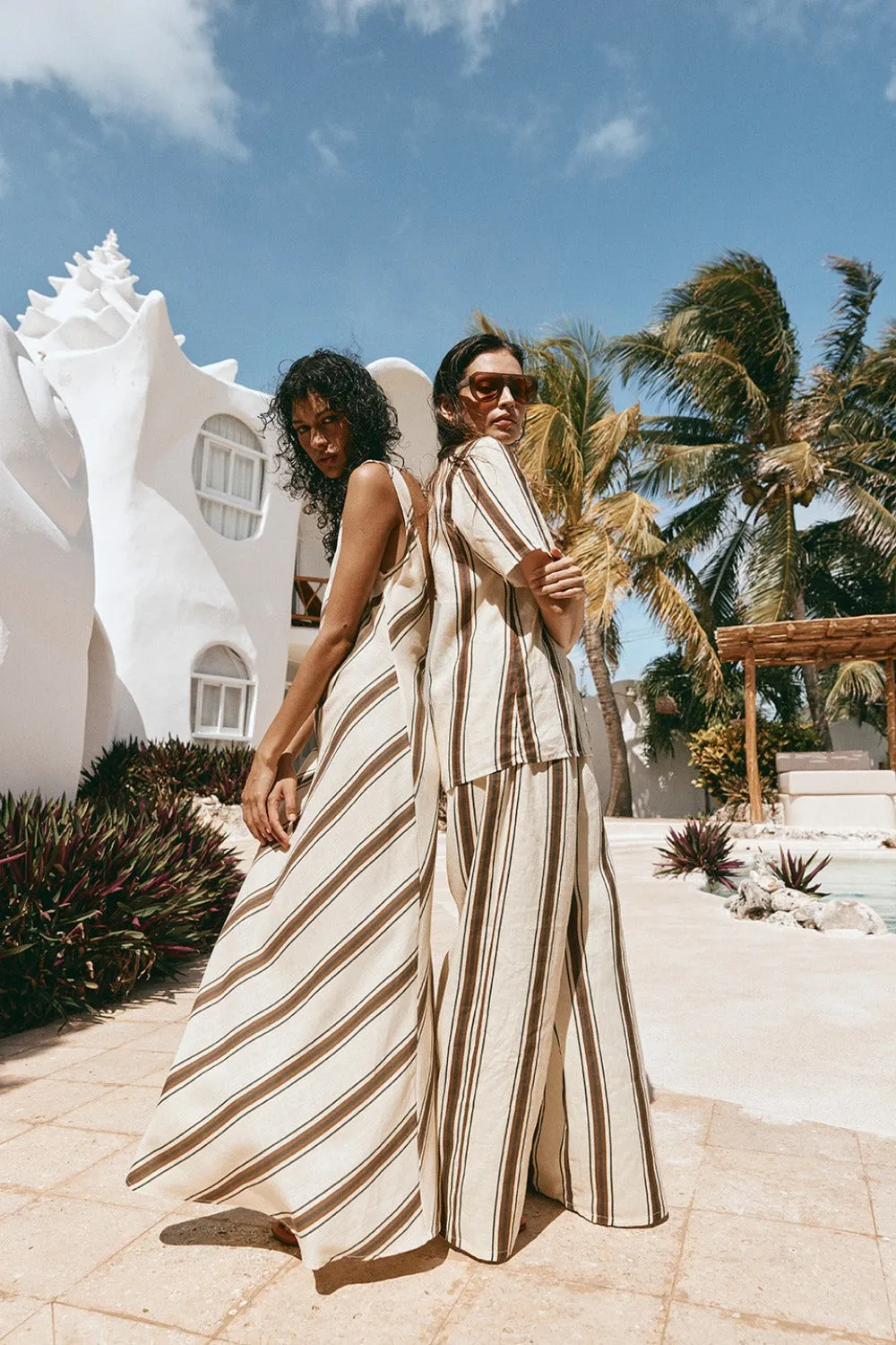 Ellie Linen Pants Dune sold by Verge Girl product image thumbnail 4