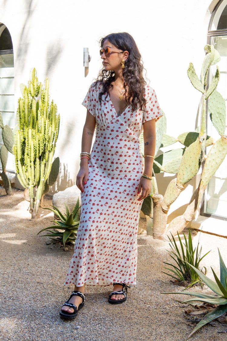 En Scène Bias Cut Maxi Dress Rose sold by Verge Girl product image thumbnail 3