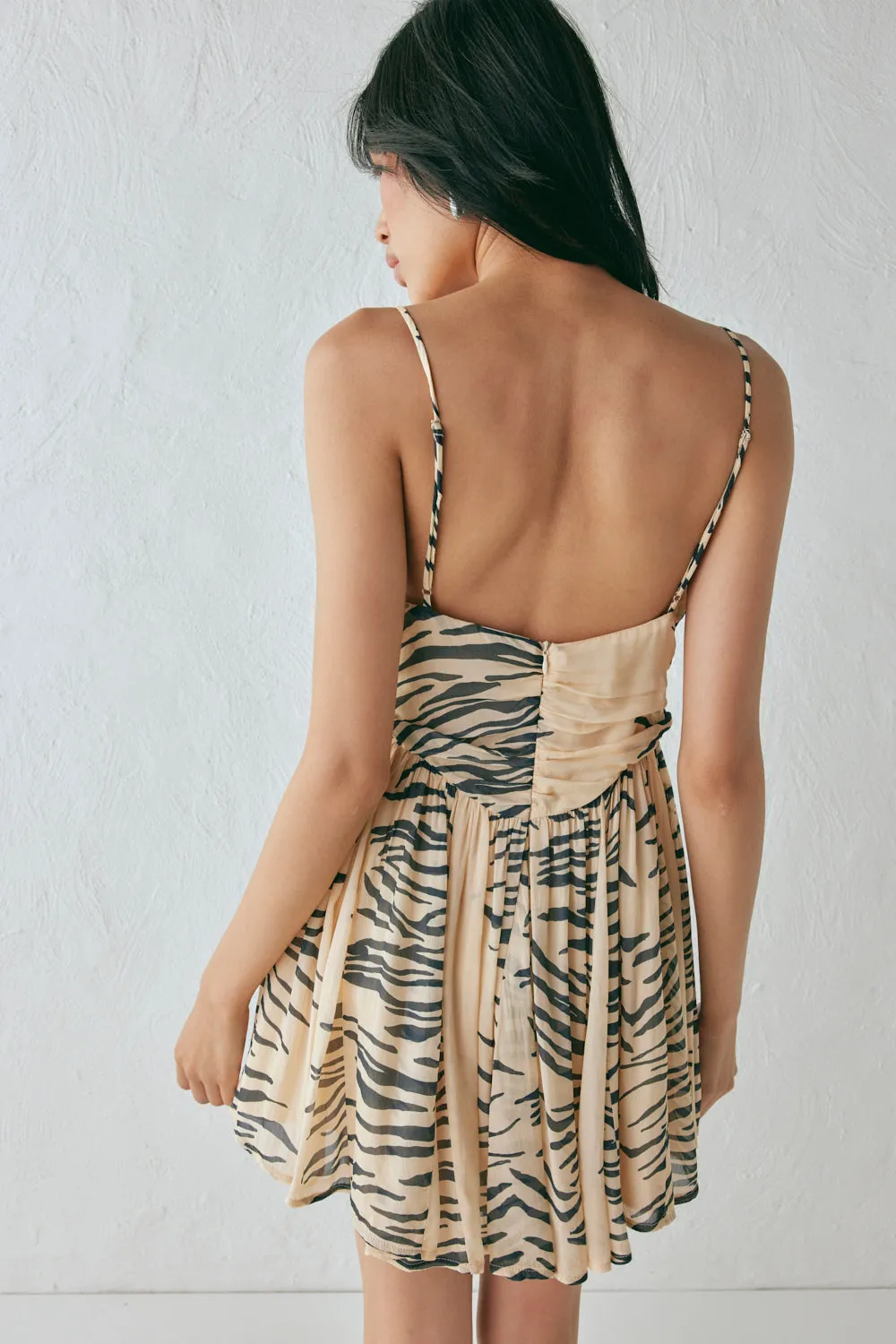 Anaya Mini Dress Tiger sold by Verge Girl product image thumbnail 5