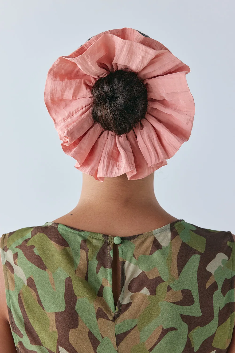 Volume Puff Scrunchie Blush sold by Verge Girl product image thumbnail 3