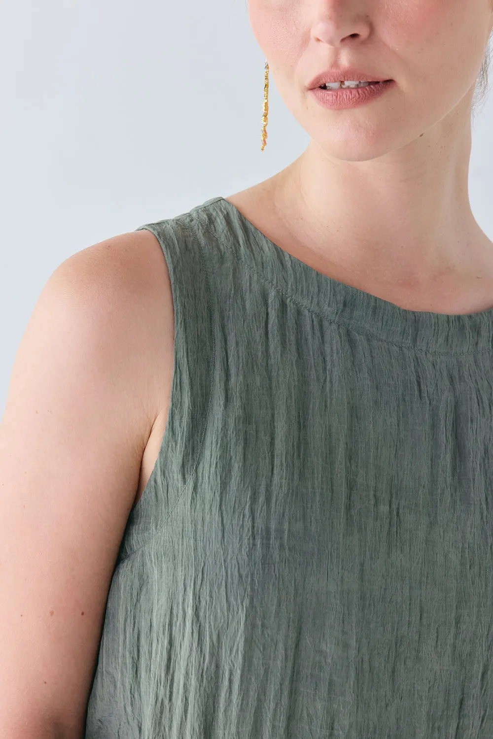 Aftersun Mini Dress Khaki sold by Verge Girl product image thumbnail 5