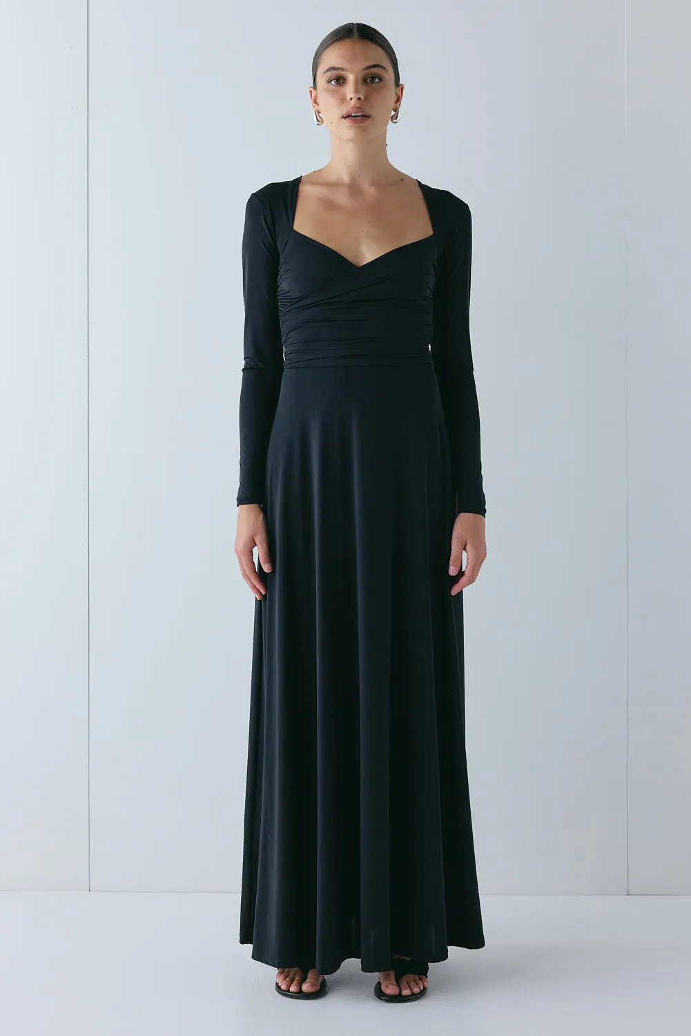 Valentine Maxi Dress Black sold by Verge Girl product image thumbnail 5