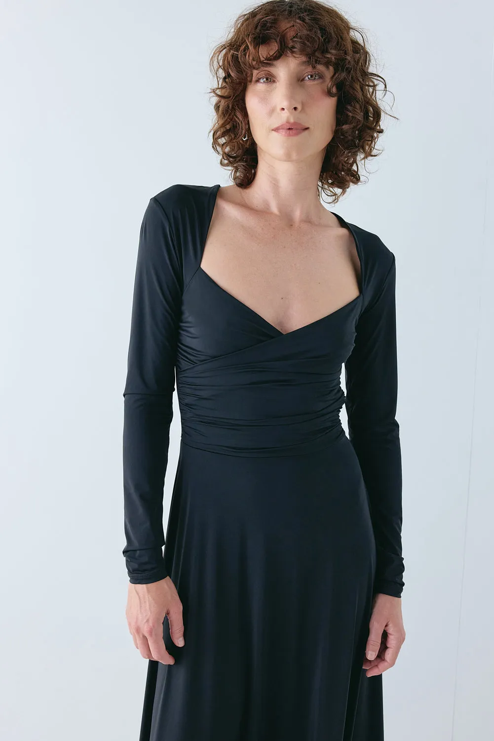 Valentine Maxi Dress Black sold by Verge Girl product image thumbnail 4