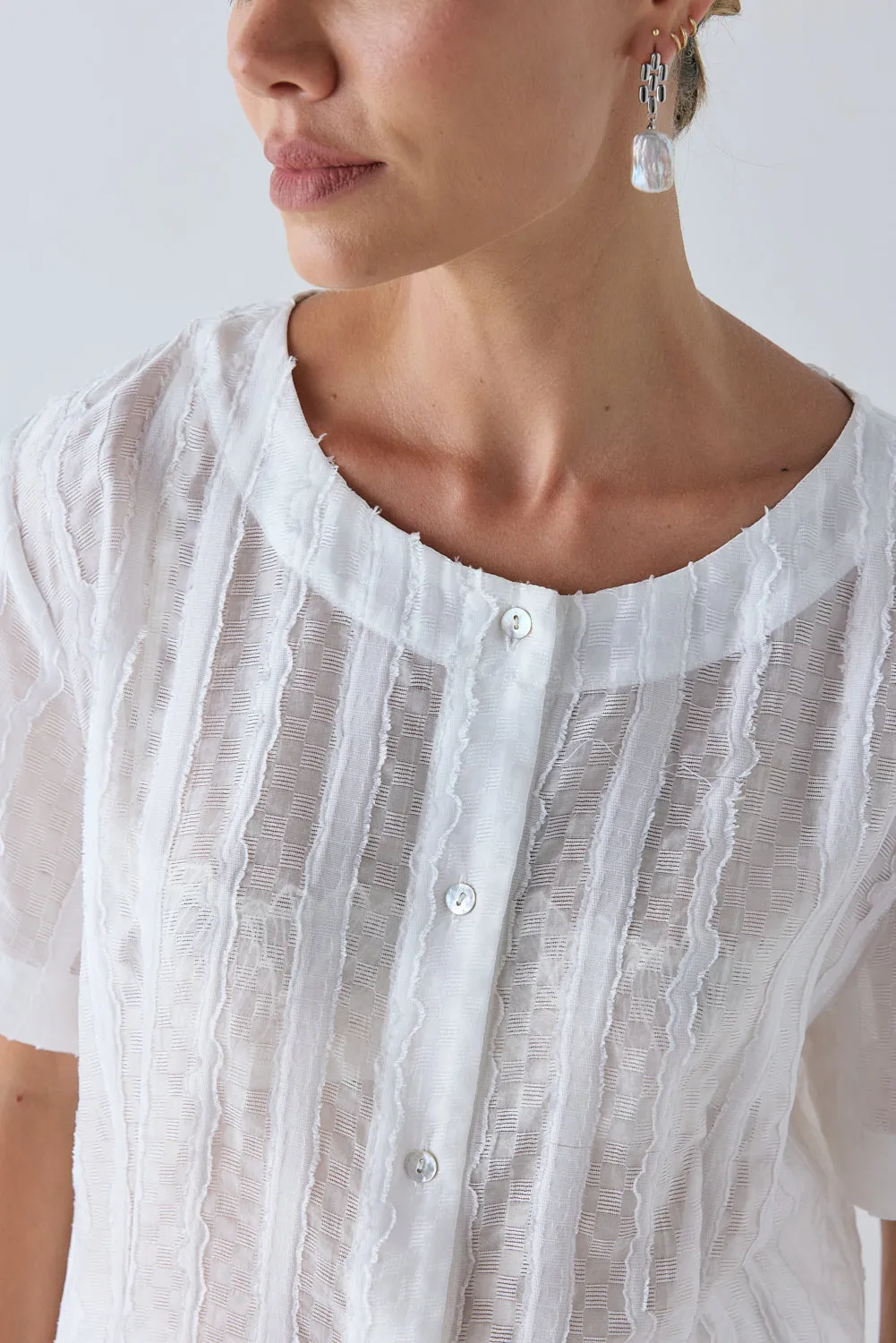 Simone Top White sold by Verge Girl product image thumbnail 2