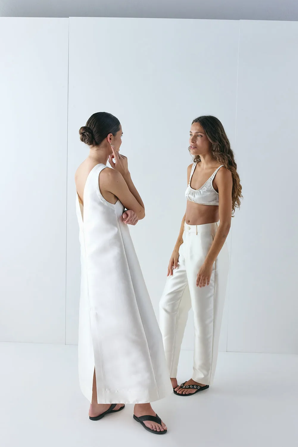 Fairfax Maxi Dress Cream sold by Verge Girl product image thumbnail 5