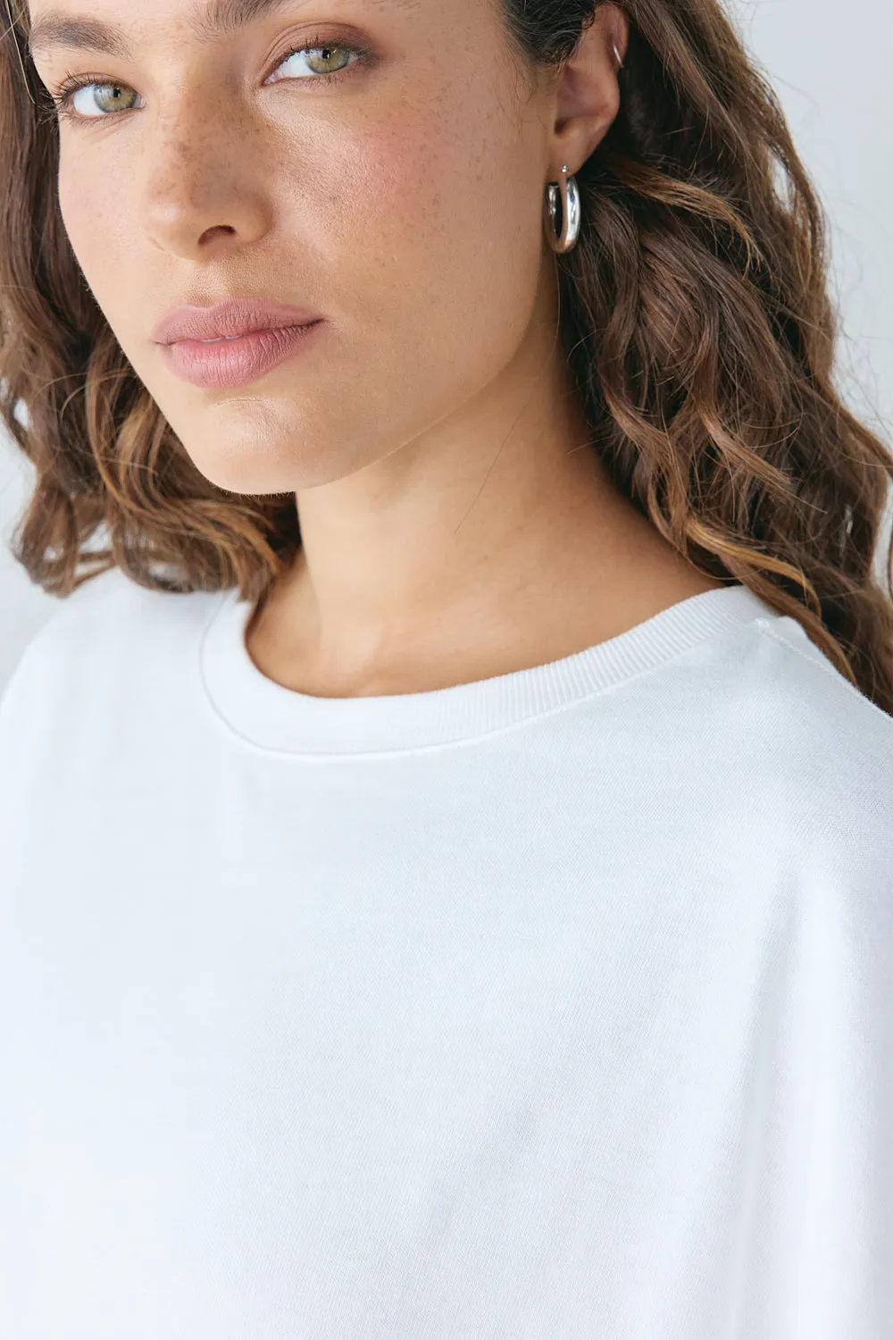 Willow Organic Cotton Tee White sold by Verge Girl product image thumbnail 3