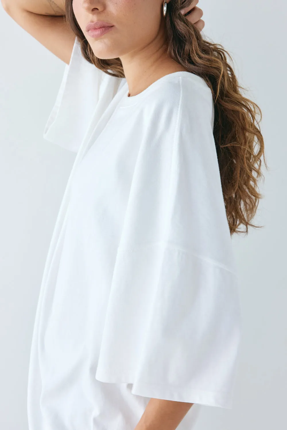 Willow Organic Cotton Tee White sold by Verge Girl product image thumbnail 2