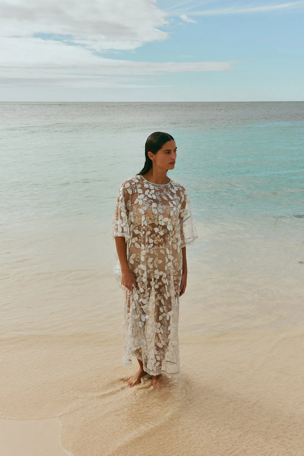 Ivette Sequin Midi Dress Ivy sold by Verge Girl
