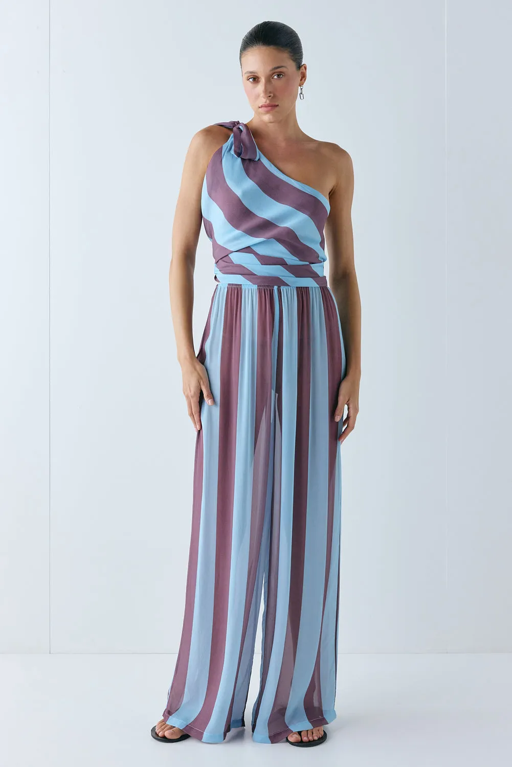Celeste Top Mauve Stripe sold by Verge Girl product image thumbnail 3