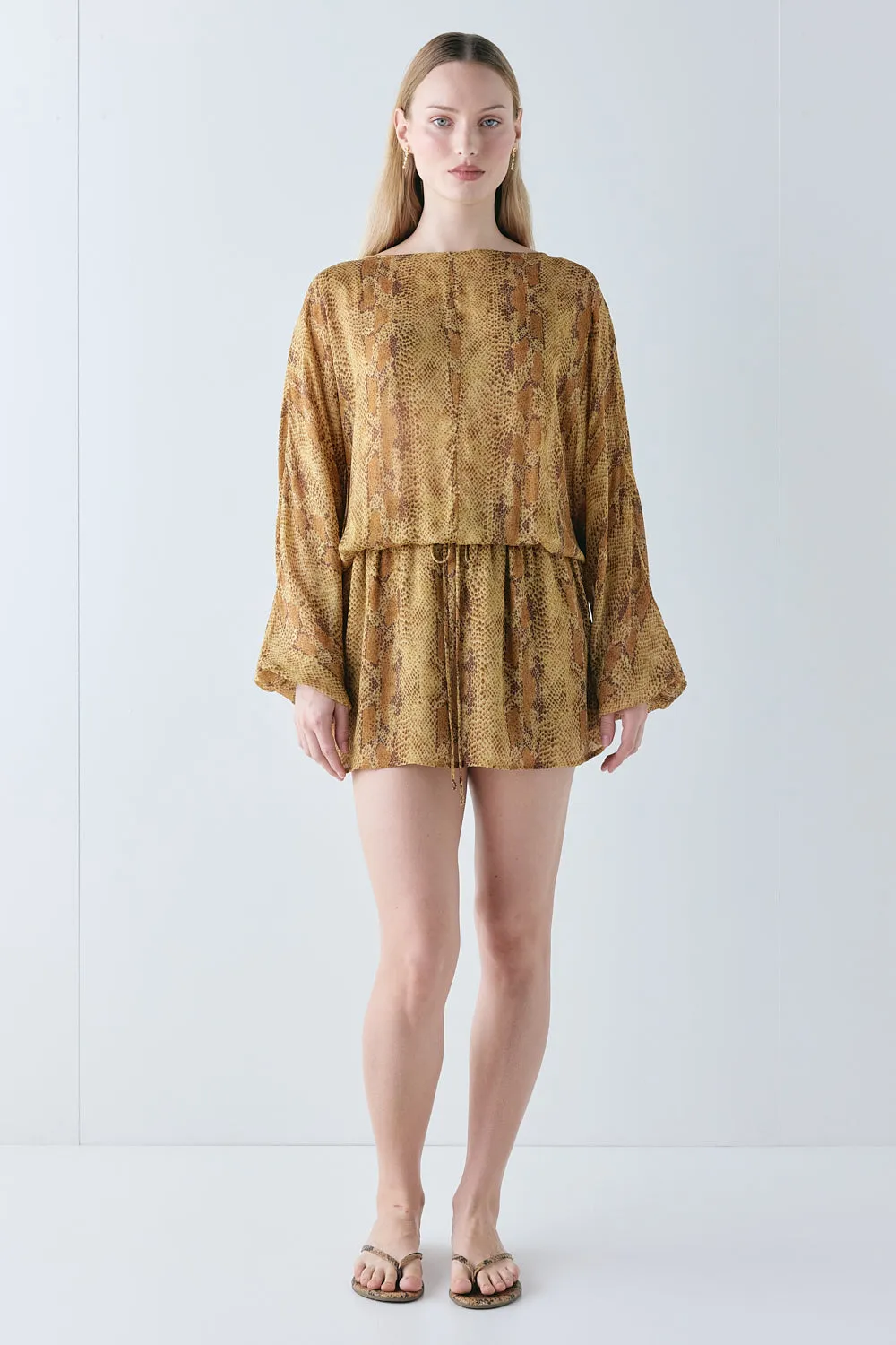Orla Mini Dress Snake sold by Verge Girl product image thumbnail 2