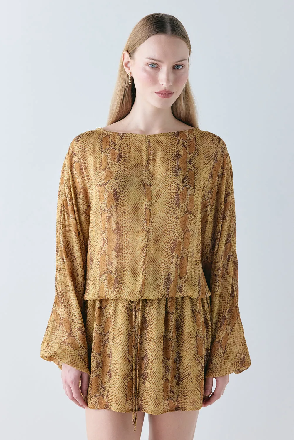Orla Mini Dress Snake sold by Verge Girl product image thumbnail 4