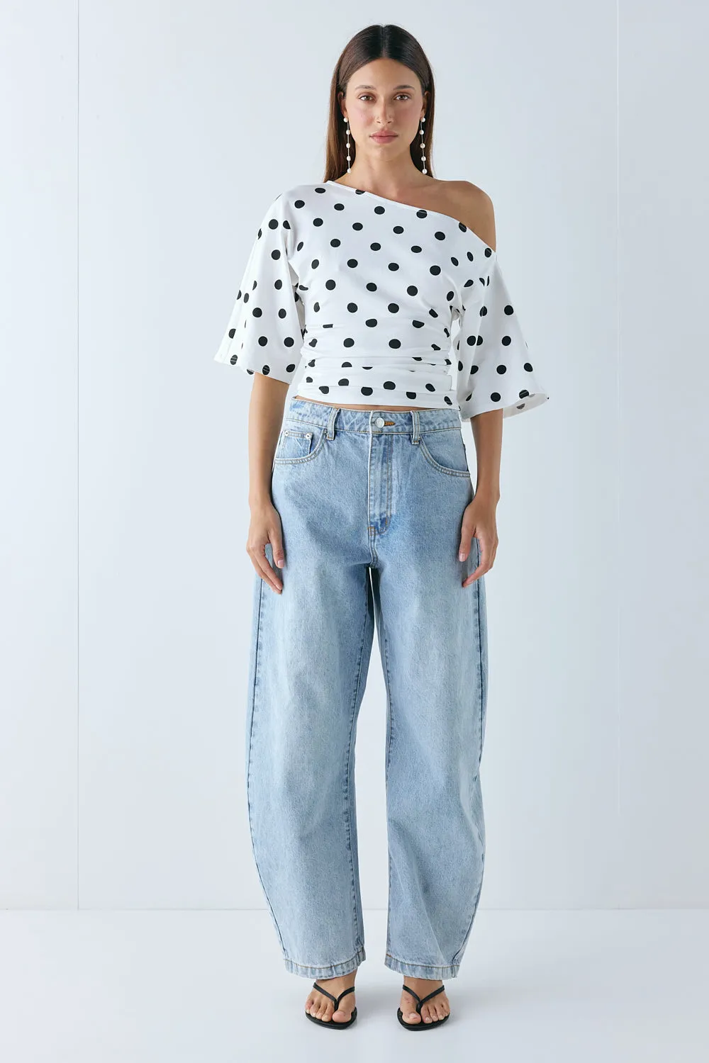 Tessa Top Polka Dot sold by Verge Girl product image thumbnail 3