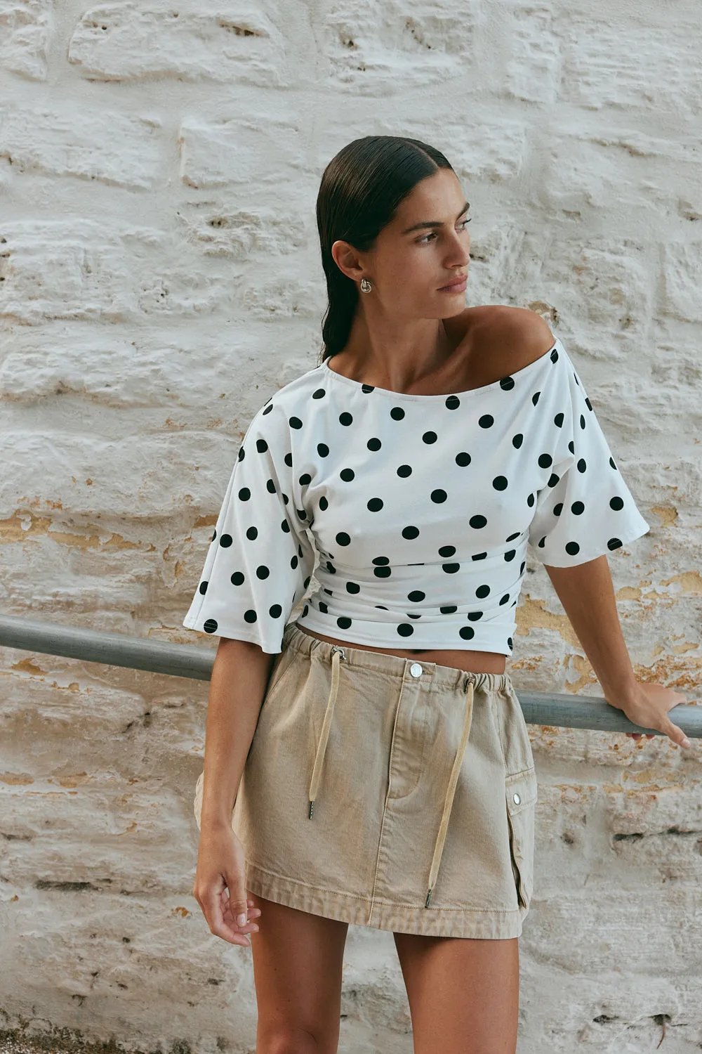 Tessa Top Polka Dot sold by Verge Girl product image thumbnail 2