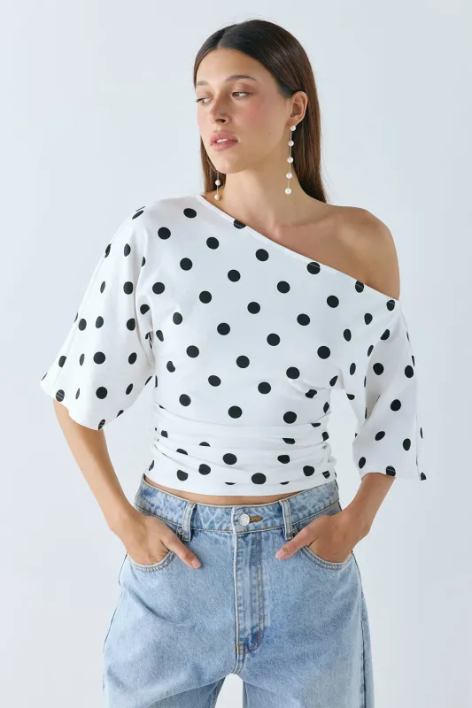 Tessa Top Polka Dot made by Verge Girl