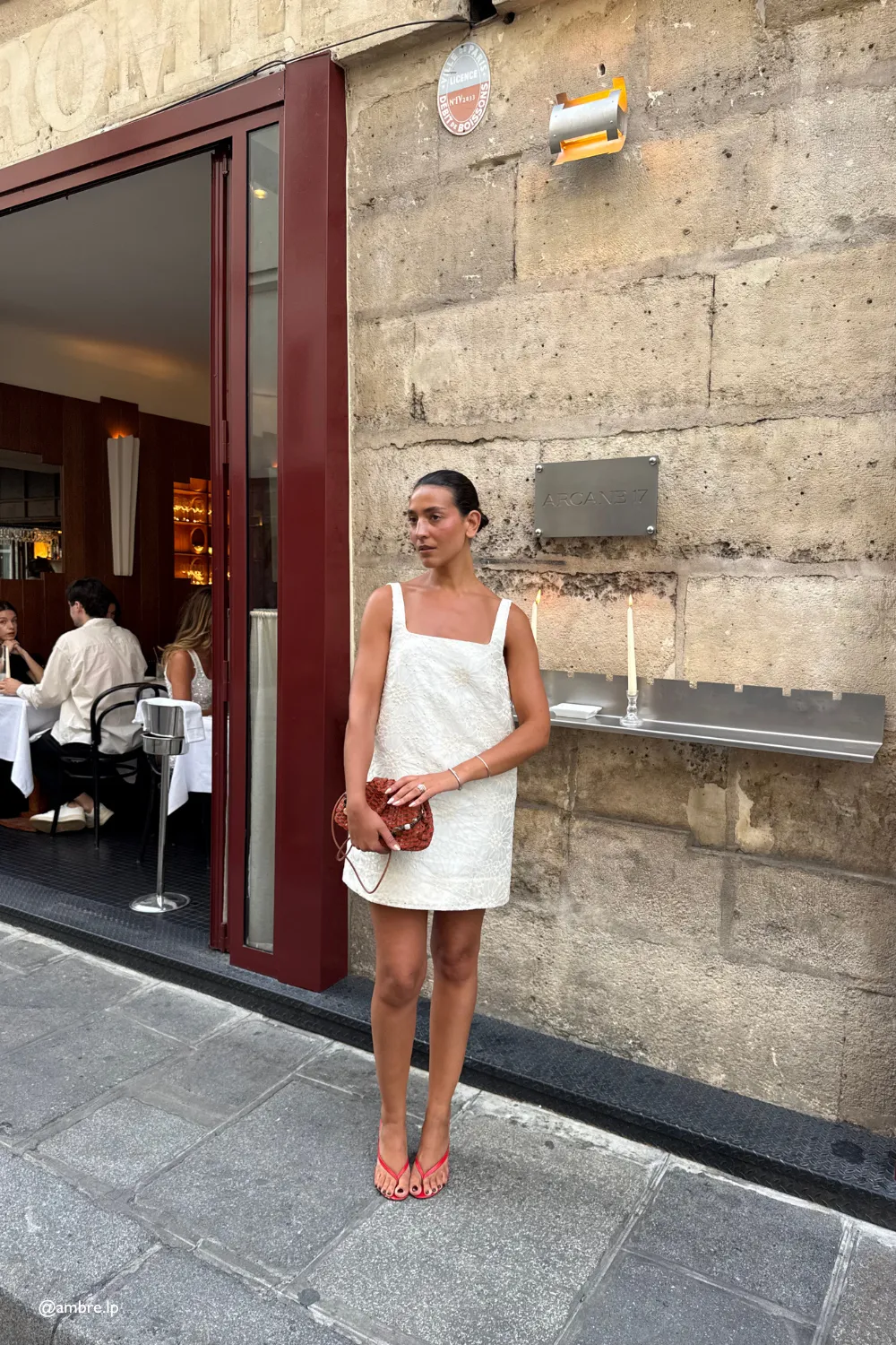 Flora Anglaise Mini Dress Cream sold by Verge Girl