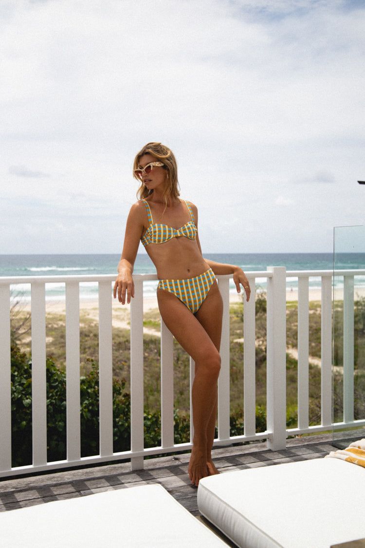 Sunset Hues Bikini Top Check sold by Verge Girl product image thumbnail 7