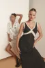 Meet Me On The Dance Floor Bias Cut Maxi Dress Black sold by Verge Girl